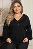 Immagine di PLUS SIZE HOODED ZIP UP